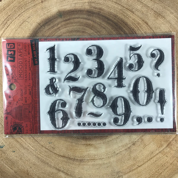 MOODTAPE Transparent Stamp, Basic Series | MOOD和紙膠帶 透明印章, 基礎系列