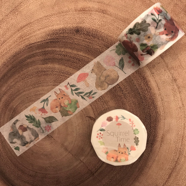 Ours Washi Tape, Wild Footprints | 漢克 x 庫巴紙膠帶 野地足跡系列