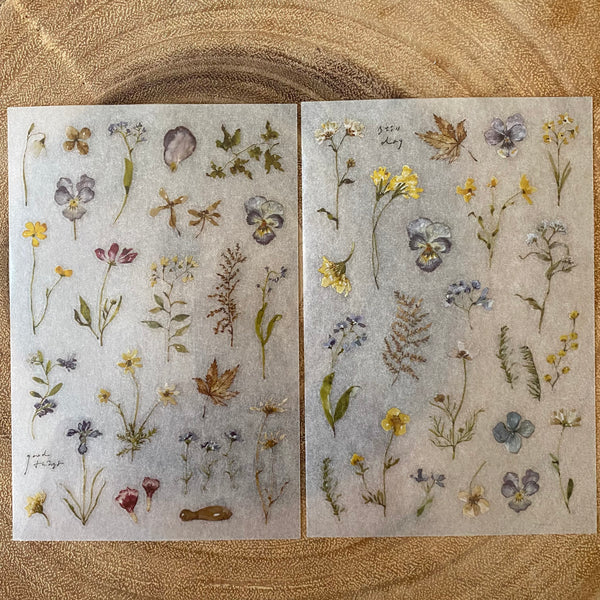 Pion Print-On Transfer Sticker, Embossing | Pion 轉印貼紙, 壓花