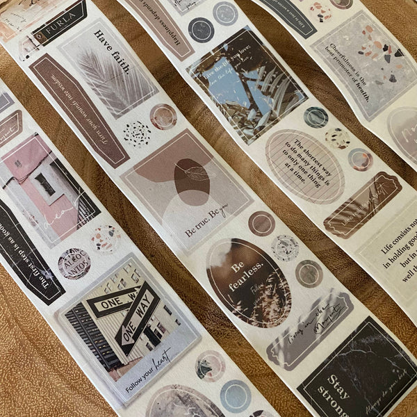 Pion Washi Tape, Moment Sticker | Pion紙膠帶, 時光