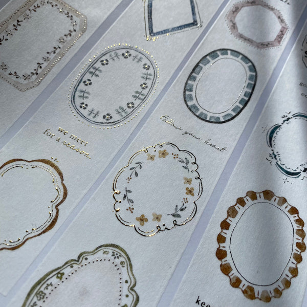 Pion Washi Tape, Plate | Pion紙膠帶, 紙上製器所