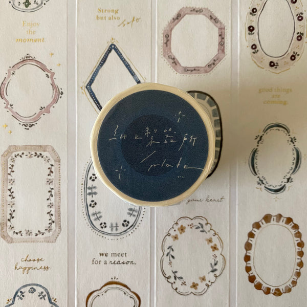 Pion Washi Tape, Plate | Pion紙膠帶, 紙上製器所