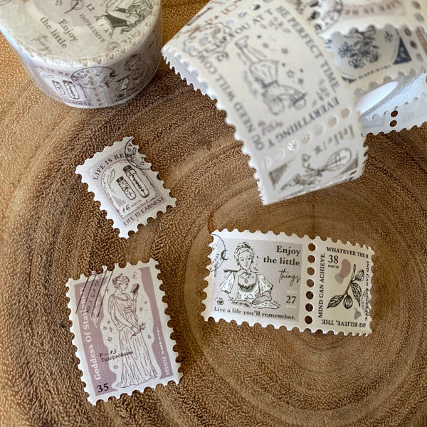 Pion Washi Tape, Stamp | Pion紙膠帶, 郵票