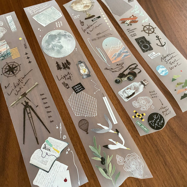 Somesortof.fern PET Tape, Travel Around | 羊君PET膠帶