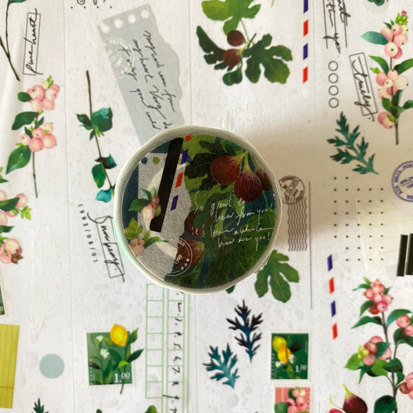 Somesortof.fern PET Tape, The Fruitful | 羊君PET膠帶, 蒔果序