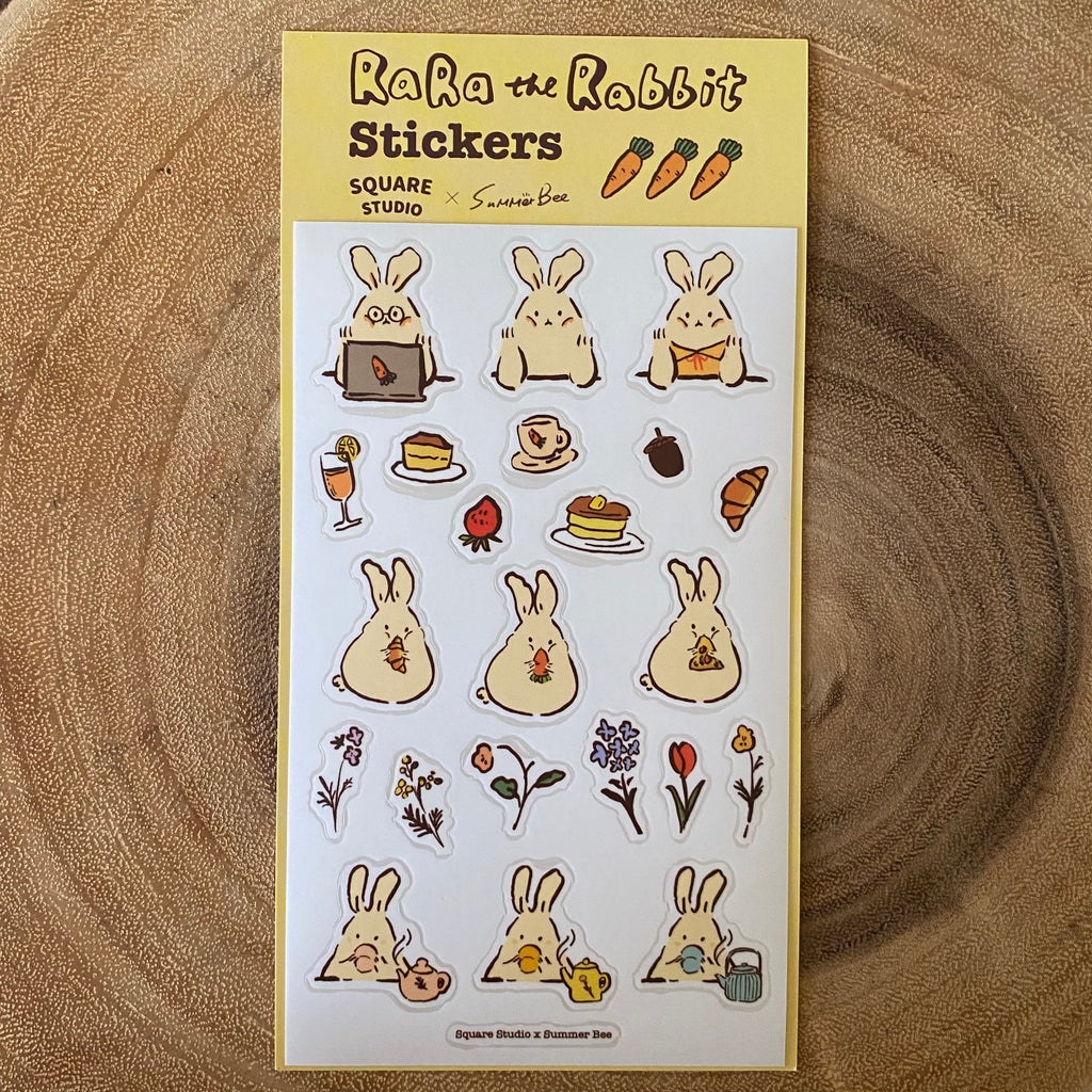 SQUARE Studio Sticker, Rara | 平方Studio貼紙 – a blank note