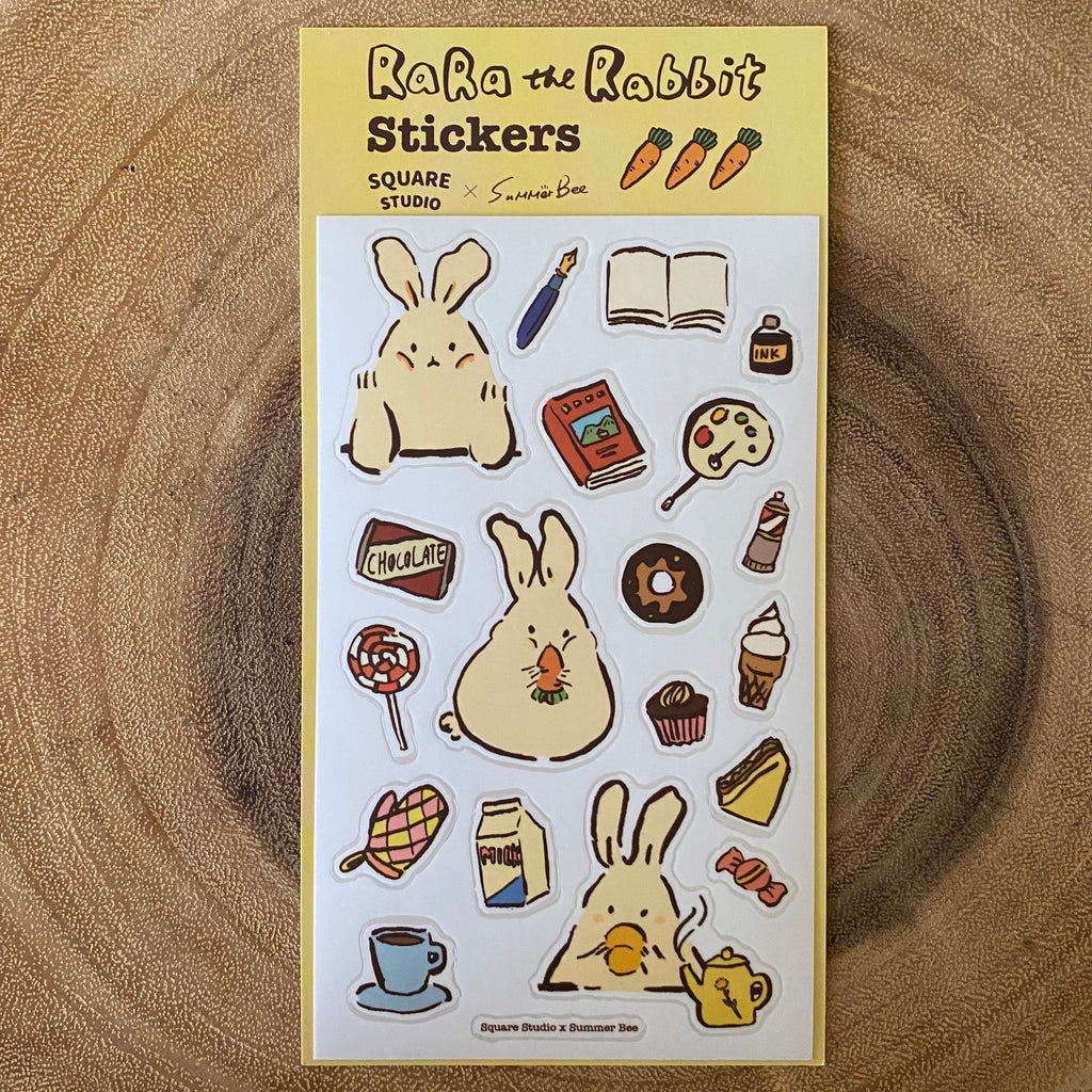 SQUARE Studio Sticker, Rara | 平方Studio貼紙 – a blank note