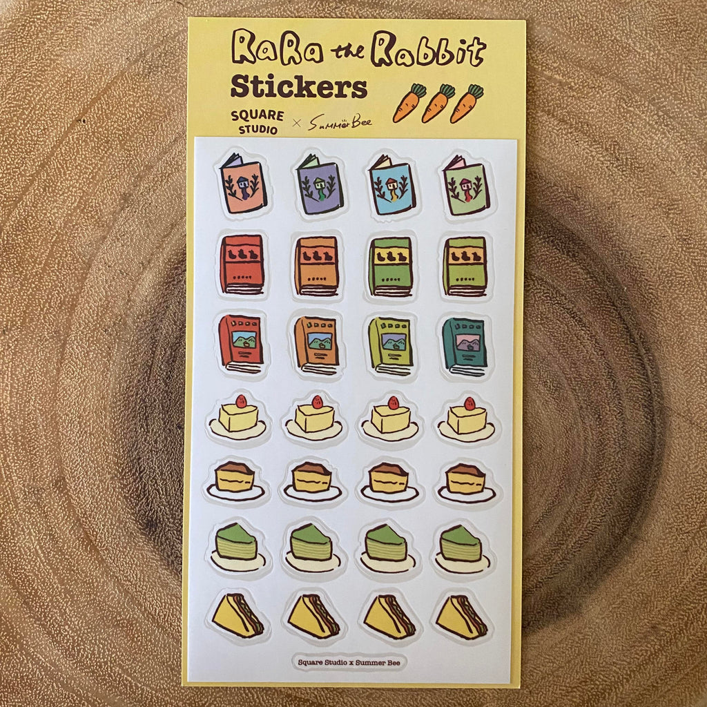 SQUARE Studio Sticker, Rara | 平方Studio貼紙 – a blank note