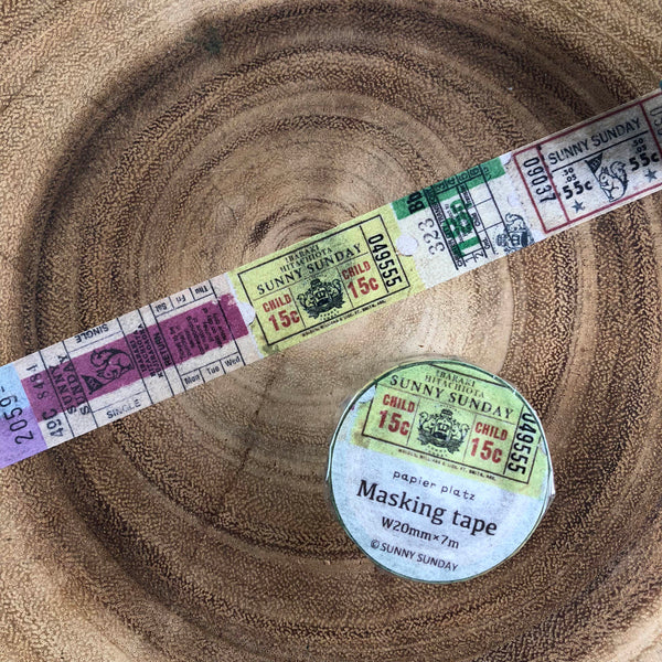Sunny Sunday Masking Tape Travel Series | Sunny Sunday和紙膠帶 旅行系列