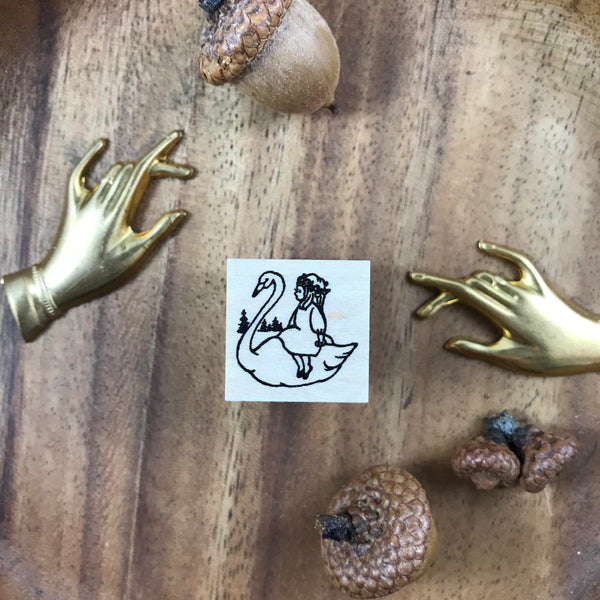 Krimgen Swan and Rabbit Stamps | 天鵝兔子印章
