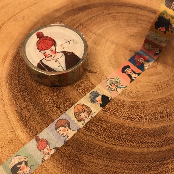 La Dolce Vita Washi Tape, Girls | 甜蜜生活紙膠帶, 女子亥