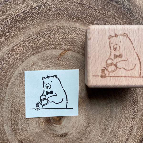 Tomatonasu Stamp, Polar Bear | 番茄子印章
