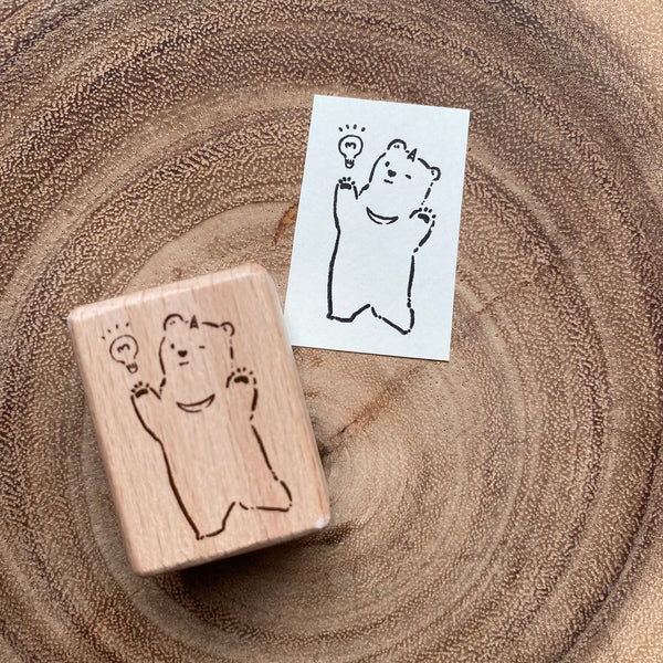 Tomatonasu Stamp, Polar Bear | 番茄子印章