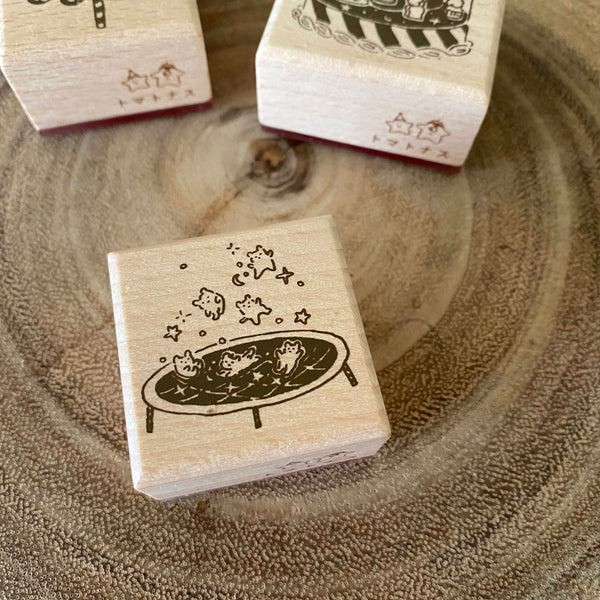 Tomatonasu Stamp, Bear Theme Park | 番茄子印章