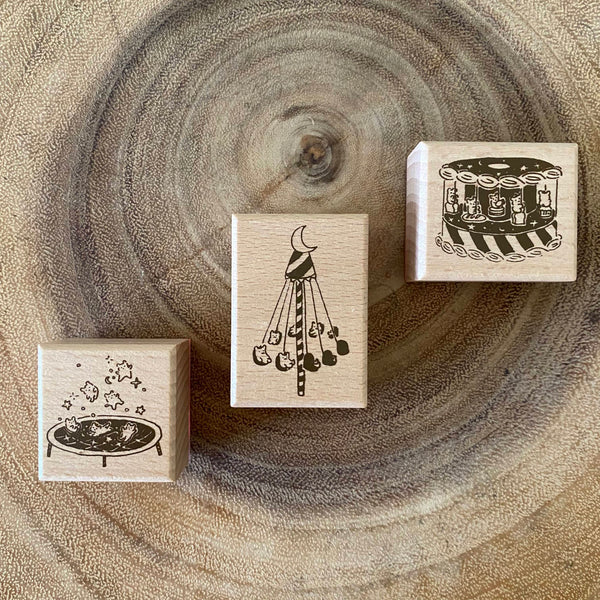 Tomatonasu Stamp, Bear Theme Park | 番茄子印章