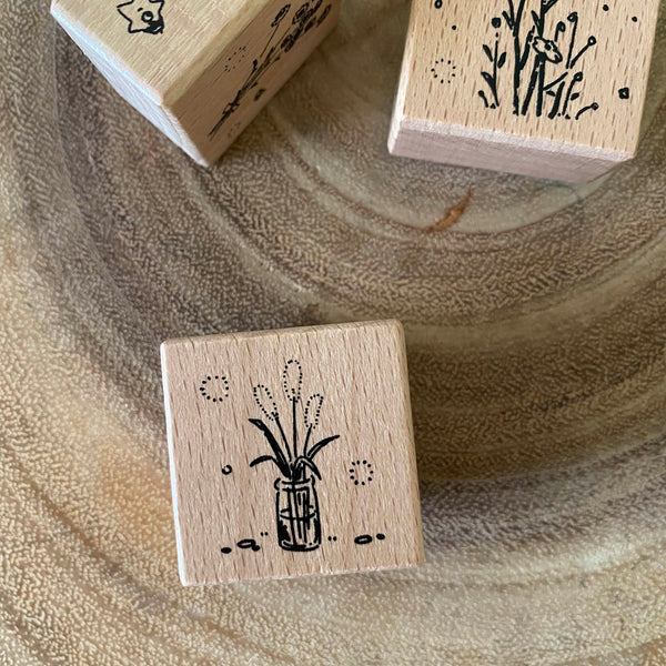 Tomatonasu Stamp, Flower | 番茄子印章