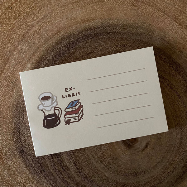 unimoco Memo Pad, EX-LIBRIS | 日日有書便條本
