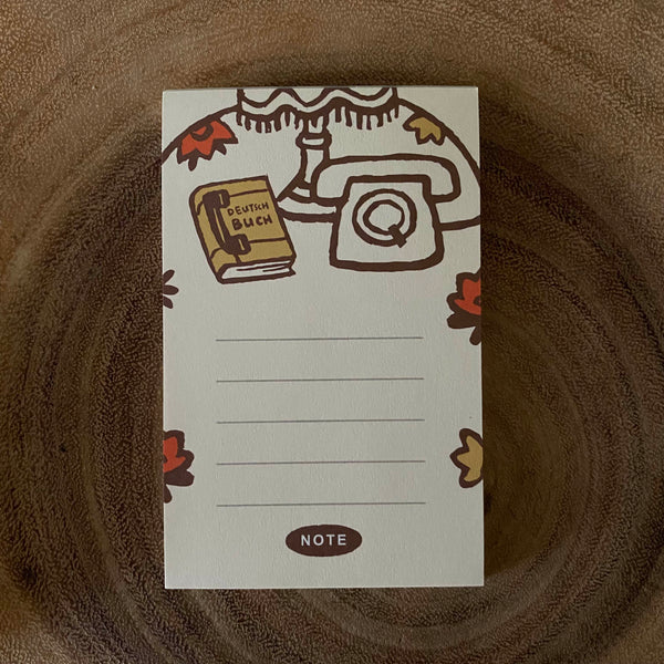 unimoco Memo Pad, EX-LIBRIS | 日日有書便條本