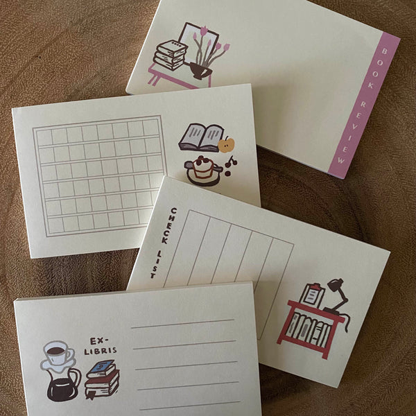 unimoco Memo Pad, EX-LIBRIS | 日日有書便條本
