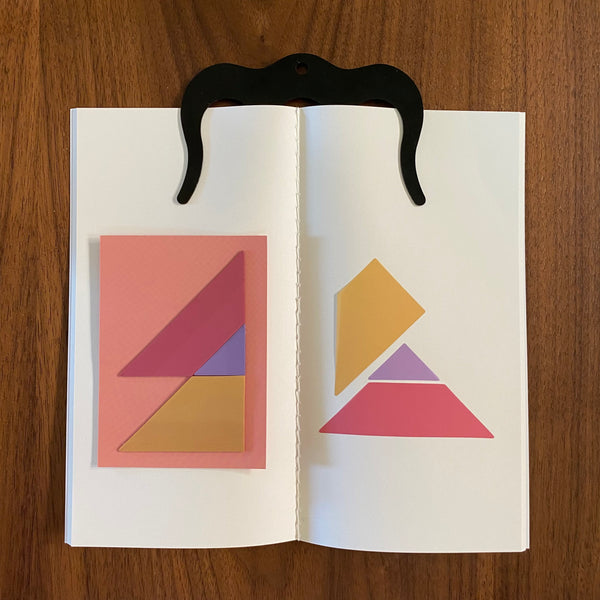 unimoco Memo Pad, Geometry | 幾何撞色便條本
