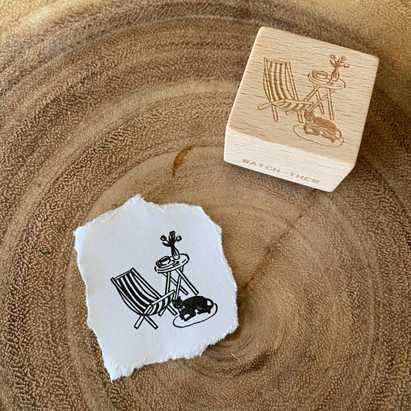 WATCH-THEM Stamp, Vacation | 他山觀匠 印章, 假日