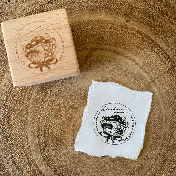WATCH-THEM Stamp, Mushrooms | 他山觀匠 印章, 蘑菇