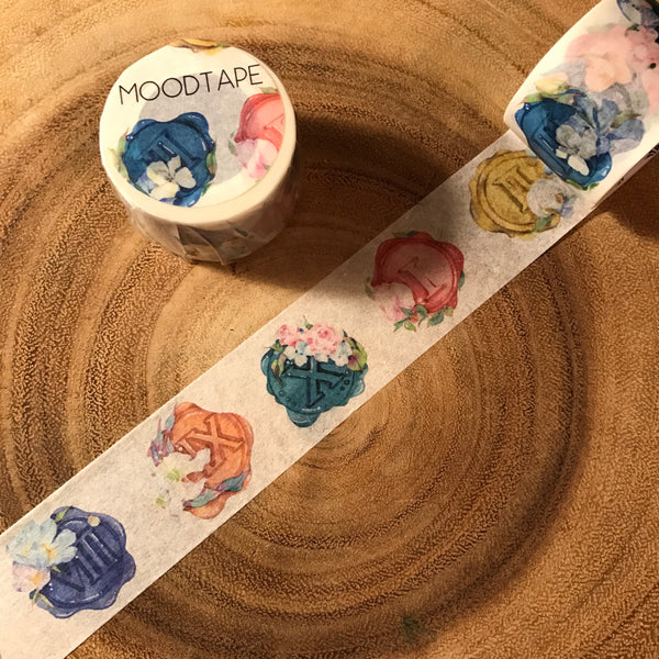 MOODTAPE, Wax Seal Washi Tape | MOOD和紙膠帶, 羅馬火漆紙膠帶