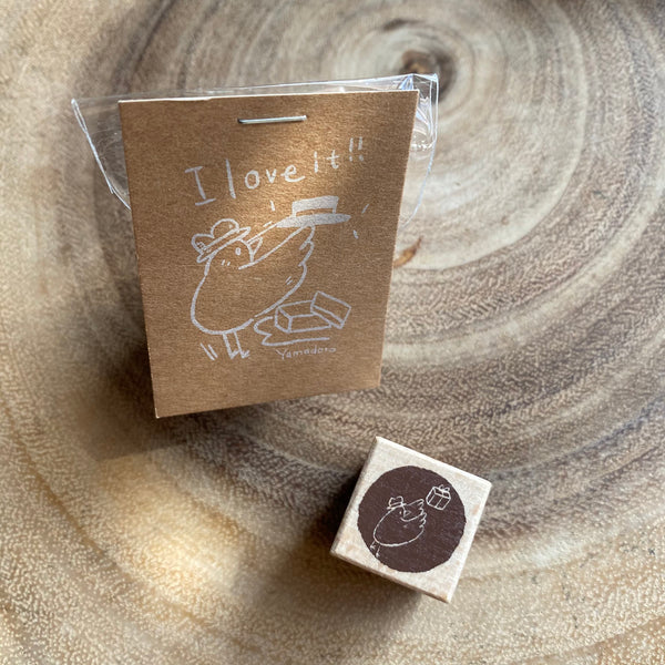 Yamadoro Stamp, Catch | 山泥泥 印章, 接住