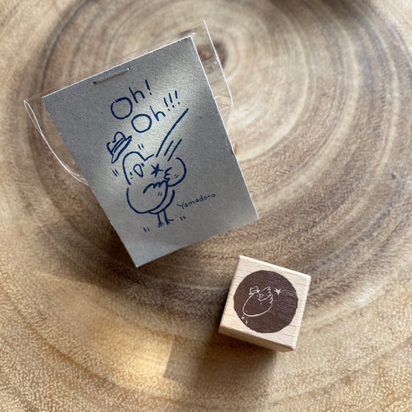 Yamadoro Stamp, Catch | 山泥泥 印章, 接住
