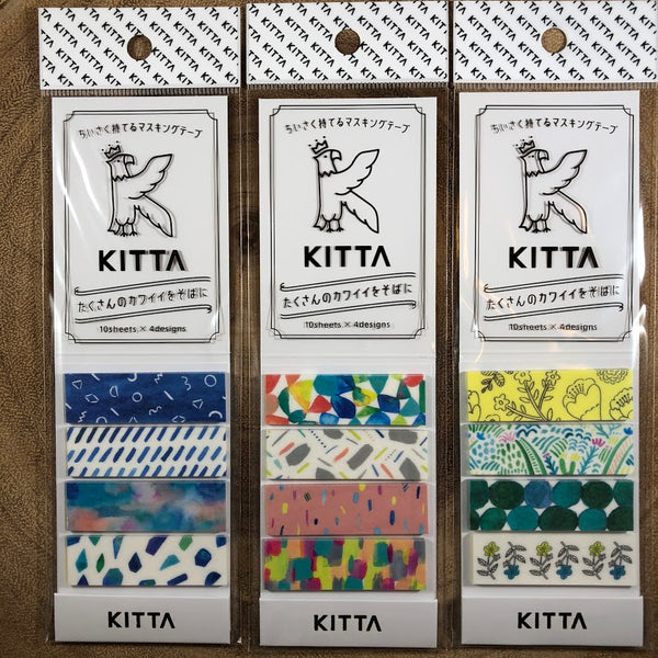 King Jim KITTA Washi Strips, Pattern | 錦宮 KITTA和紙標籤貼紙 圖樣系列