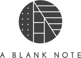 a blank note